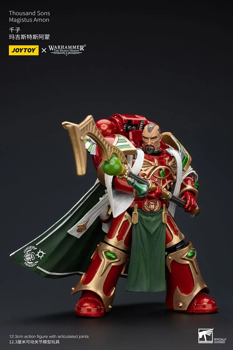 Action Figure Thousand Sons Magistus Amon 1 18 Jotyoy Warhammer The Horus Heresy Rectangle Image 5