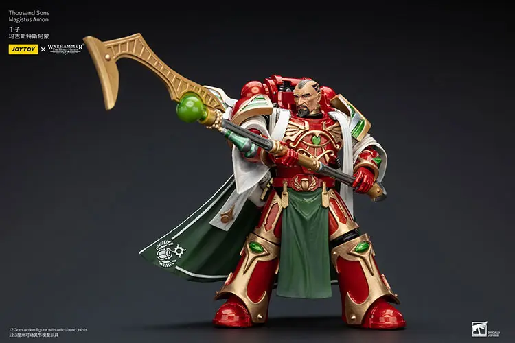 Action Figure Thousand Sons Magistus Amon 1 18 Jotyoy Warhammer The Horus Heresy Rectangle Image 6