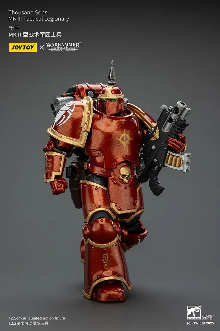Action Figure Thousand Sons Mkiii Tactical Legionary 1 18 Jotyoy Warhammer The Horus Heresy Rectangle Image 10