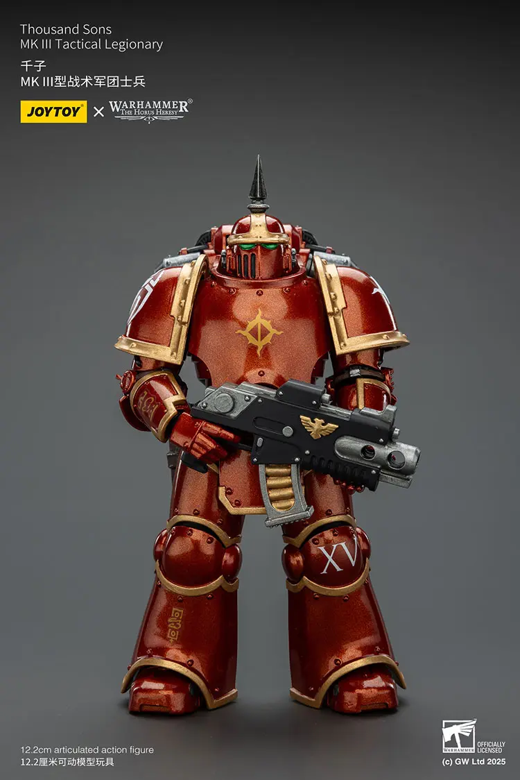 Action Figure Thousand Sons Mkiii Tactical Legionary 1 18 Jotyoy Warhammer The Horus Heresy Rectangle Image 2