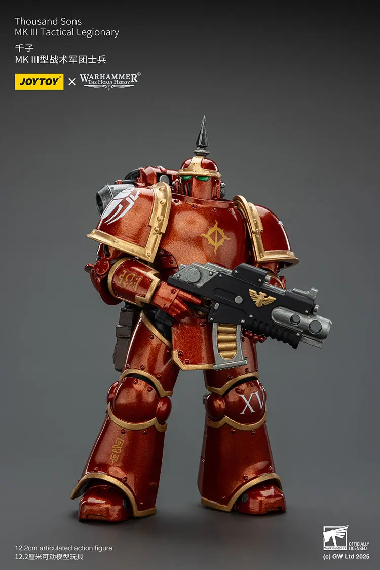Action Figure Thousand Sons Mkiii Tactical Legionary 1 18 Jotyoy Warhammer The Horus Heresy Rectangle Image 3