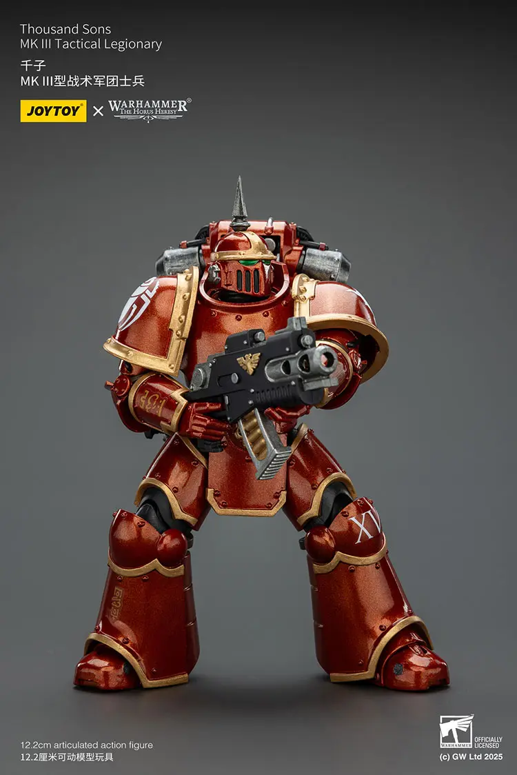 Action Figure Thousand Sons Mkiii Tactical Legionary 1 18 Jotyoy Warhammer The Horus Heresy Rectangle Image 8