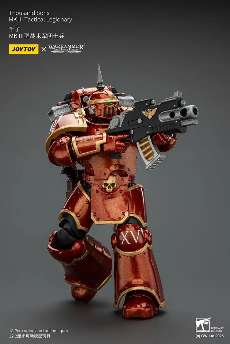 Action Figure Thousand Sons Mkiii Tactical Legionary 1 18 Jotyoy Warhammer The Horus Heresy Rectangle Image 9