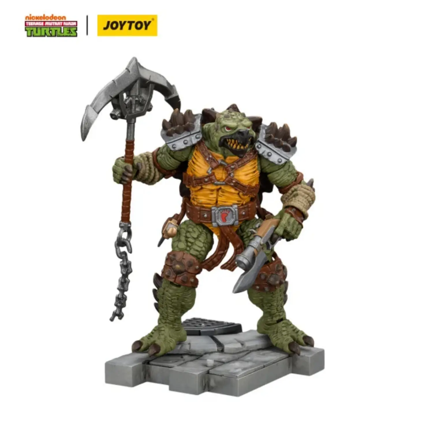 Action Figure Tokka Infantryman Tmnt Nickelodeon 1 18 Joytoy Teenage Mutant Ninja Turtles In White Background 4