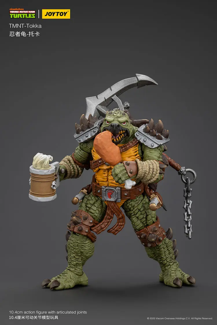 Action Figure Tokka Infantryman Tmnt Nickelodeon 1 18 Joytoy Teenage Mutant Ninja Turtles Rectangle Image 10