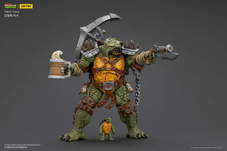 Action Figure Tokka Infantryman Tmnt Nickelodeon 1 18 Joytoy Teenage Mutant Ninja Turtles Rectangle Image 12