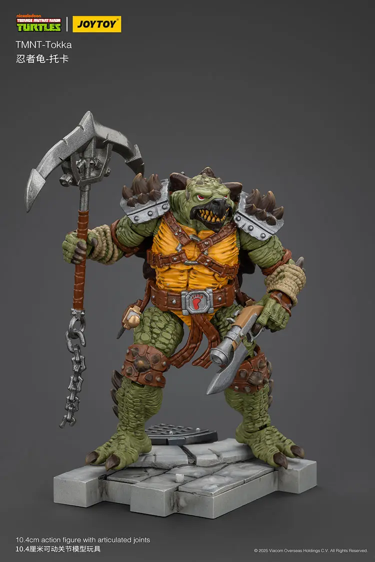 Action Figure Tokka Infantryman Tmnt Nickelodeon 1 18 Joytoy Teenage Mutant Ninja Turtles Rectangle Image 13