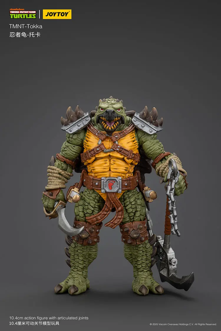 Action Figure Tokka Infantryman Tmnt Nickelodeon 1 18 Joytoy Teenage Mutant Ninja Turtles Rectangle Image 2