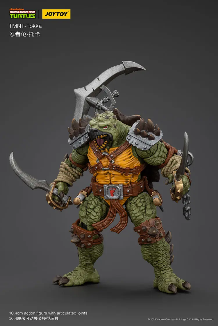 Action Figure Tokka Infantryman Tmnt Nickelodeon 1 18 Joytoy Teenage Mutant Ninja Turtles Rectangle Image 4