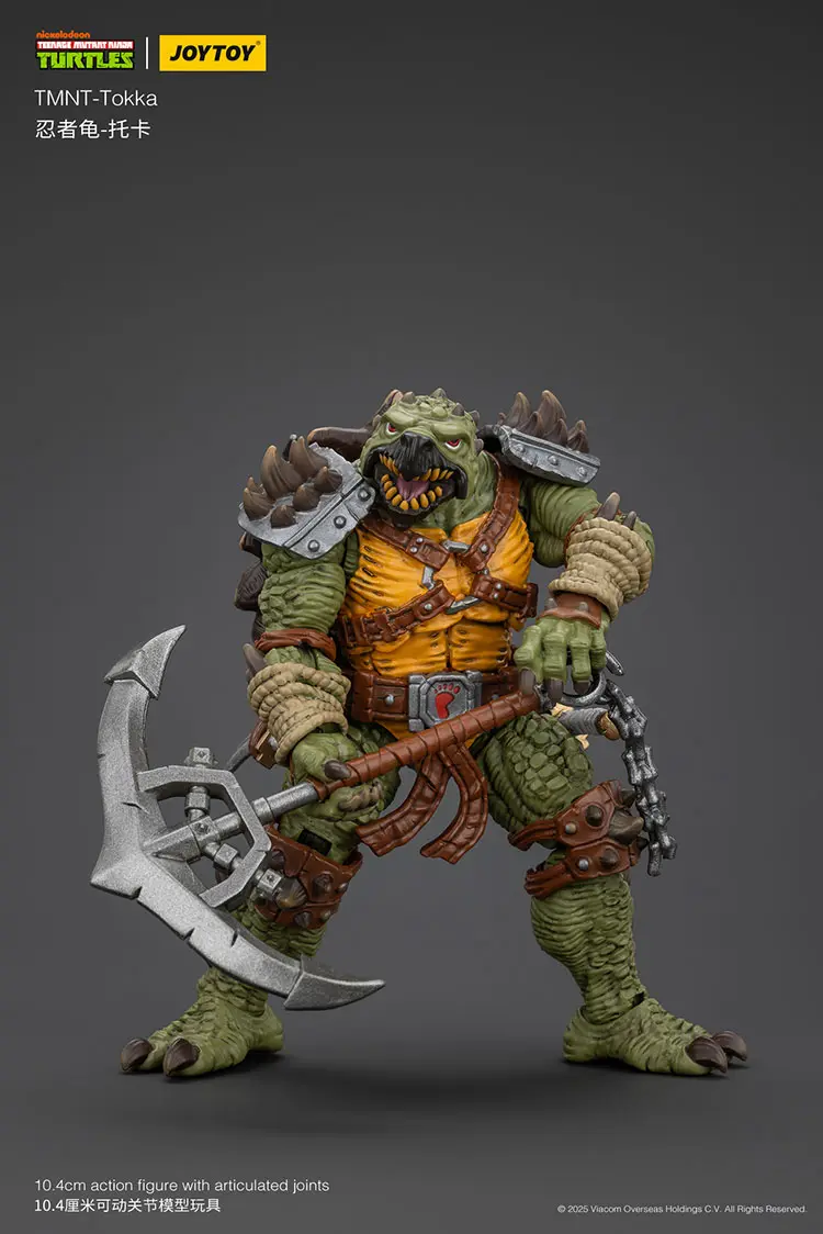 Action Figure Tokka Infantryman Tmnt Nickelodeon 1 18 Joytoy Teenage Mutant Ninja Turtles Rectangle Image 5