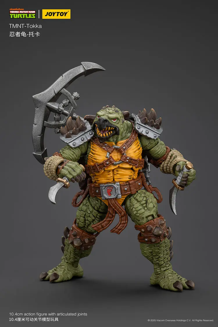 Action Figure Tokka Infantryman Tmnt Nickelodeon 1 18 Joytoy Teenage Mutant Ninja Turtles Rectangle Image 7