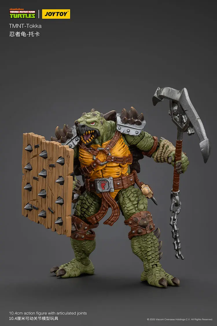 Action Figure Tokka Infantryman Tmnt Nickelodeon 1 18 Joytoy Teenage Mutant Ninja Turtles Rectangle Image 8