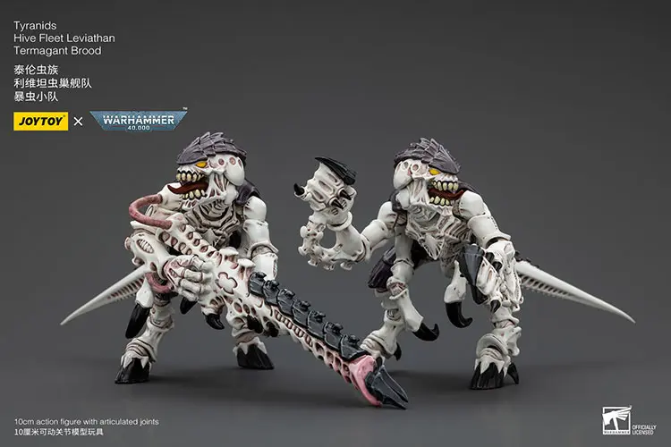 Action Figure - Tyranids Hive Fleet Leviathan Termagant Brood 1 18 - JOYTOY Warhammer 40K rectangle image 2 Action Figure Tyranids Hive Fleet Leviathan Termagant Brood 1 18 Joytoy Warhammer 40k Rectangle Image 2