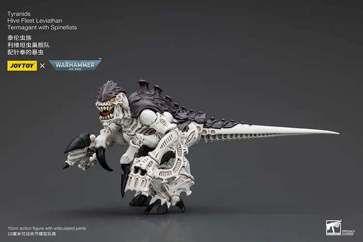 Action Figure - Tyranids Hive Fleet Leviathan Termagant with Spinefists 1 18 - JOYTOY Warhammer 40K rectangle image 2 Action Figure Tyranids Hive Fleet Leviathan Termagant With Spinefists 1 18 Joytoy Warhammer 40k Rectangle Image 2