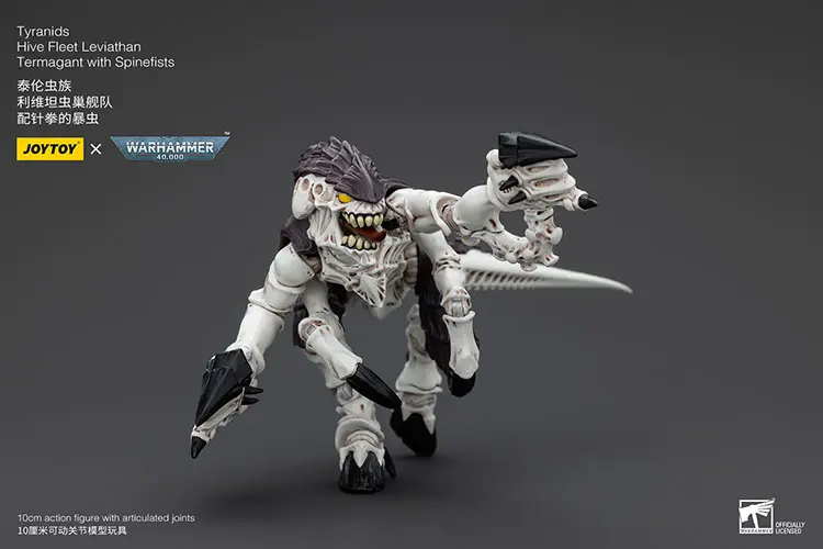 Action Figure - Tyranids Hive Fleet Leviathan Termagant with Spinefists 1 18 - JOYTOY Warhammer 40K rectangle image 7 Action Figure Tyranids Hive Fleet Leviathan Termagant With Spinefists 1 18 Joytoy Warhammer 40k Rectangle Image 7