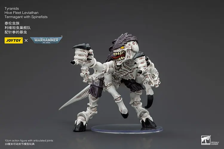 Action Figure - Tyranids Hive Fleet Leviathan Termagant with Spinefists 1 18 - JOYTOY Warhammer 40K rectangle image 8 Action Figure Tyranids Hive Fleet Leviathan Termagant With Spinefists 1 18 Joytoy Warhammer 40k Rectangle Image 8
