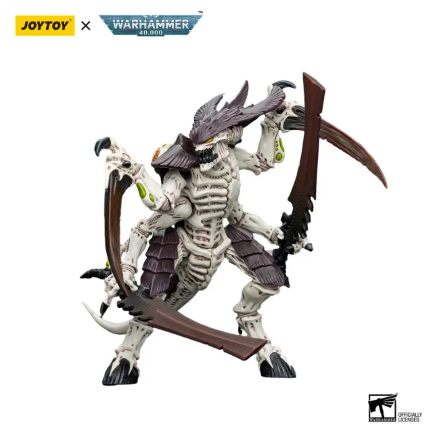 Action Figure - Tyranids Hive Fleet Leviathan Tyranid Warrior with Boneswords 2 1 18 - JOYTOY Warhammer 40K in white background 3 Action Figure Tyranids Hive Fleet Leviathan Tyranid Warrior With Boneswords 2 1 18 Joytoy Warhammer 40k In White Background 3