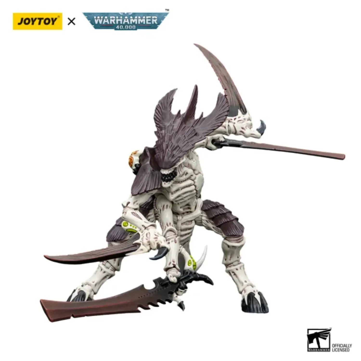 Action Figure - Tyranids Hive Fleet Leviathan Tyranid Warrior with Boneswords 2 1 18 - JOYTOY Warhammer 40K in white background 4 Action Figure Tyranids Hive Fleet Leviathan Tyranid Warrior With Boneswords 2 1 18 Joytoy Warhammer 40k In White Background 4