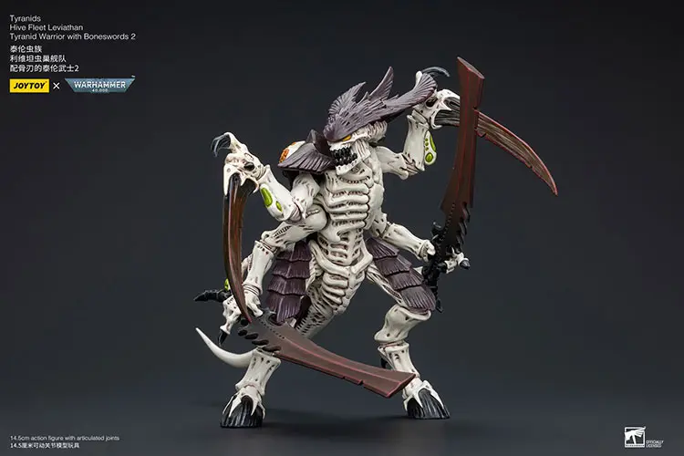 Action Figure - Tyranids Hive Fleet Leviathan Tyranid Warrior with Boneswords 2 1 18 - JOYTOY Warhammer 40K rectangle image 0 Action Figure Tyranids Hive Fleet Leviathan Tyranid Warrior With Boneswords 2 1 18 Joytoy Warhammer 40k Rectangle Image 0