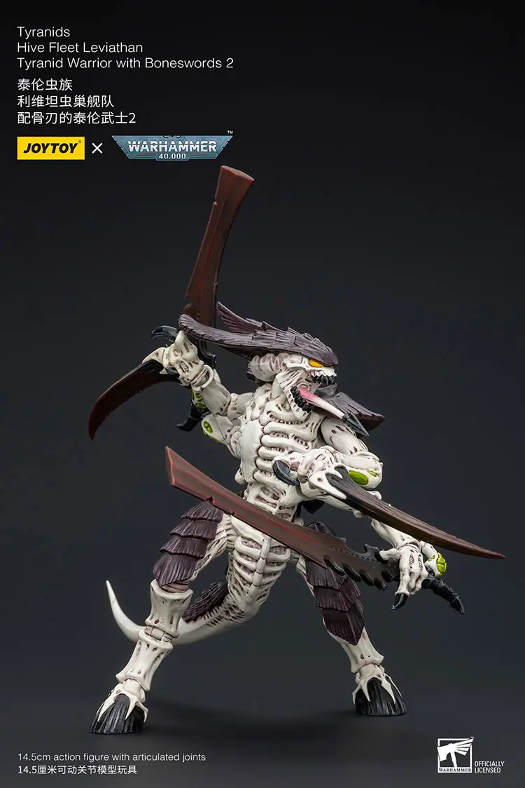 Action Figure - Tyranids Hive Fleet Leviathan Tyranid Warrior with Boneswords 2 1 18 - JOYTOY Warhammer 40K rectangle image 81 Action Figure Tyranids Hive Fleet Leviathan Tyranid Warrior With Boneswords 2 1 18 Joytoy Warhammer 40k Rectangle Image 81