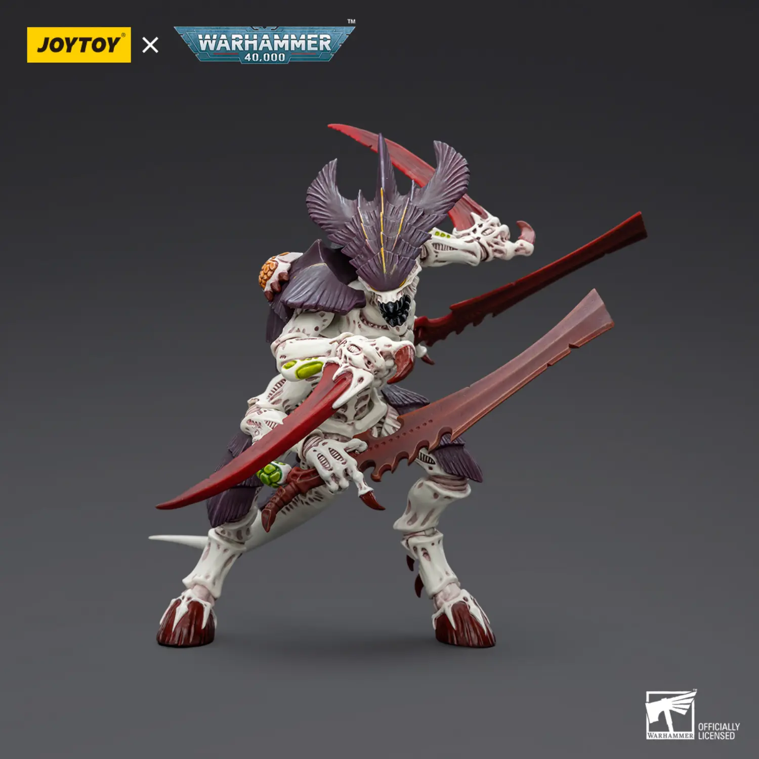 Action Figure - Tyranids Hive Fleet Leviathan Tyranid Warrior (with Scything Talons and Boneswords) 1 18 - JOYTOY Warhammer 40K 4 Action Figure Tyranids Hive Fleet Leviathan Tyranid Warrior (with Scything Talons And Boneswords) 1 18 Joytoy Warhammer 40k 4