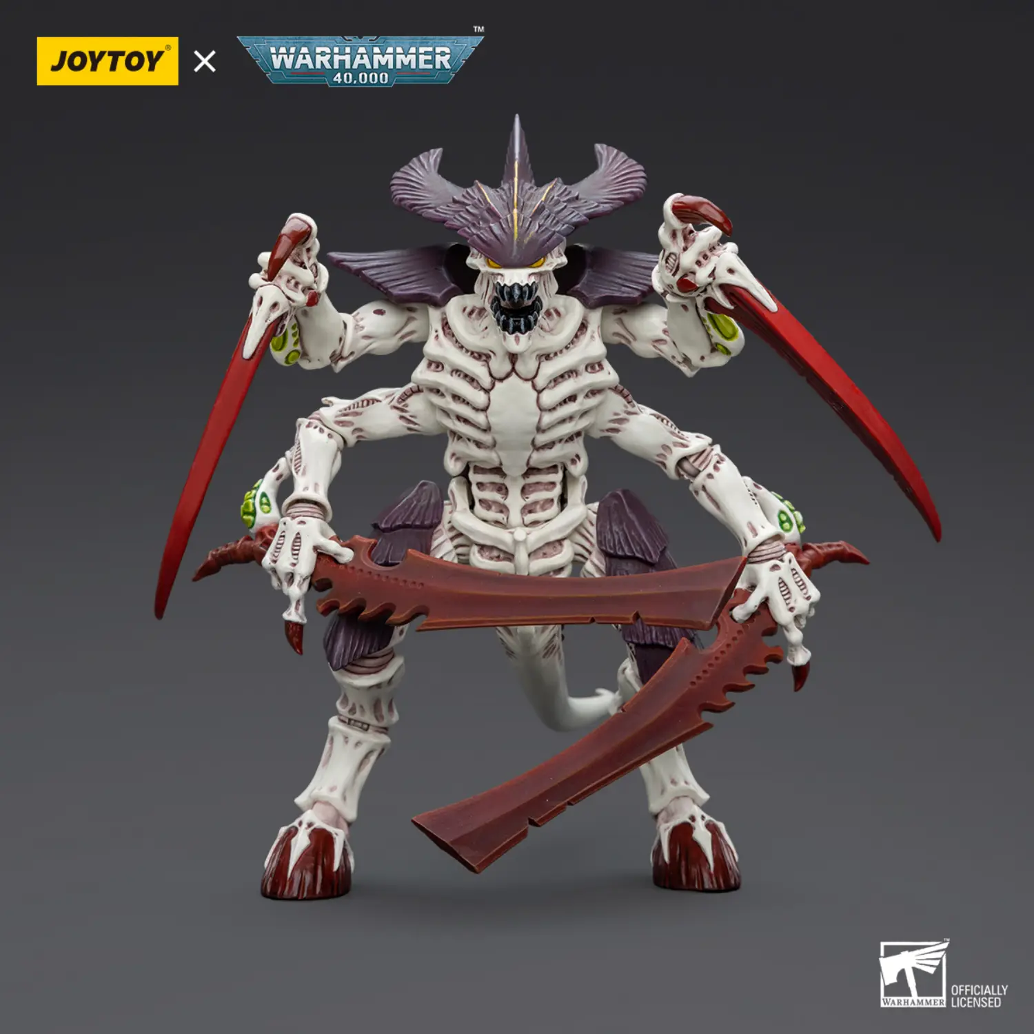 Action Figure - Tyranids Hive Fleet Leviathan Tyranid Warrior (with Scything Talons and Boneswords) 1 18 - JOYTOY Warhammer 40K Action Figure Tyranids Hive Fleet Leviathan Tyranid Warrior (with Scything Talons And Boneswords) 1 18 Joytoy Warhammer 40k