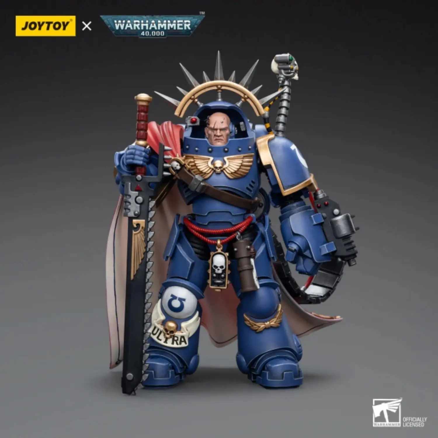 Action Figure - Ultramarines Captain in Gravis Armour 1 18 - JOYTOY Warhammer 40K Action Figure Ultramarines Captain In Gravis Armour 1 18 Joytoy Warhammer 40k