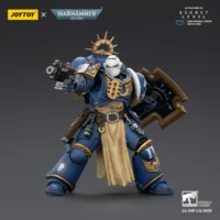 Action Figure - Ultramarines Levantus with Power Sword, Stormshield and Bolt Pistol 1 18 - JOYTOY Warhammer 40K 3 Action Figure Ultramarines Levantus With Power Sword, Stormshield And Bolt Pistol 1 18 Joytoy Warhammer 40k 3