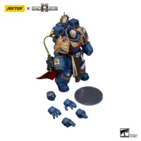 Action Figure - Ultramarines Marneus Calgar, Chapter Master with MkX Gravis Armour and Gauntlets of Ultramar 1 18 - JOYTOY Warhammer 40K in white background 5 Action Figure Ultramarines Marneus Calgar, Chapter Master With Mkx Gravis Armour And Gauntlets Of Ultramar 1 18 Joytoy Warhammer 40k In White Background 5