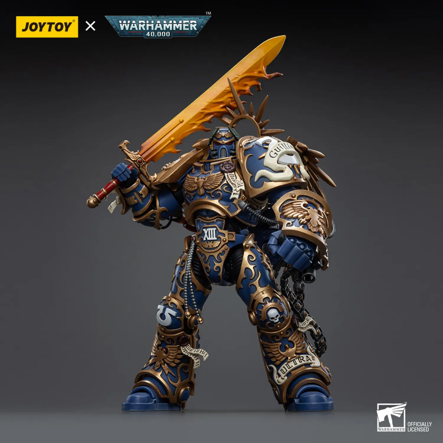 Action Figure - Ultramarines Primarch Roboute Guilliman 1 18 - JOYTOY Warhammer 40K 3 Action Figure Ultramarines Primarch Roboute Guilliman 1 18 Joytoy Warhammer 40k 3