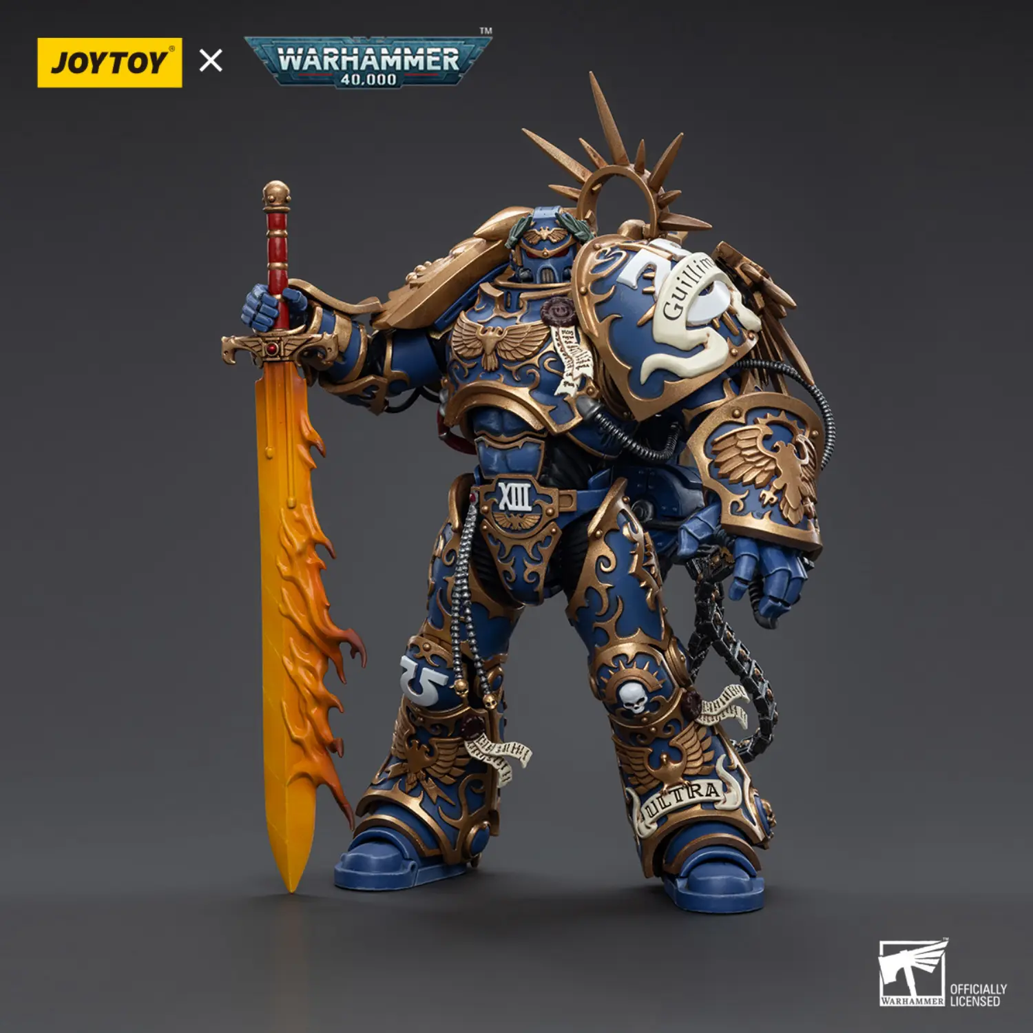 Action Figure - Ultramarines Primarch Roboute Guilliman 1 18 - JOYTOY Warhammer 40K Action Figure Ultramarines Primarch Roboute Guilliman 1 18 Joytoy Warhammer 40k
