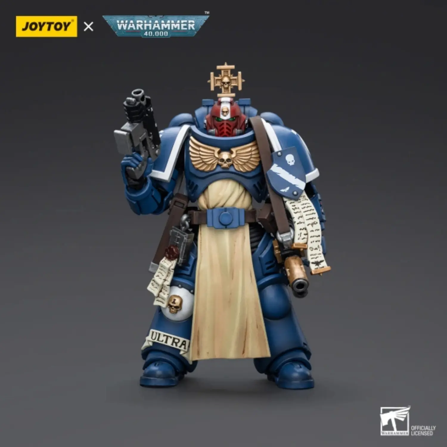 Action Figure - Ultramarines Sternguard Veteran Sergeant 1 18 - JOYTOY Warhammer 40K Action Figure Ultramarines Sternguard Veteran Sergeant 1 18 Joytoy Warhammer 40k