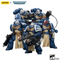 Action Figure - Ultramarines Sternguard Veteran Squad 1 18 - JOYTOY Warhammer 40K in white background Action Figure Ultramarines Sternguard Veteran Squad 1 18 Joytoy Warhammer 40k In White Background