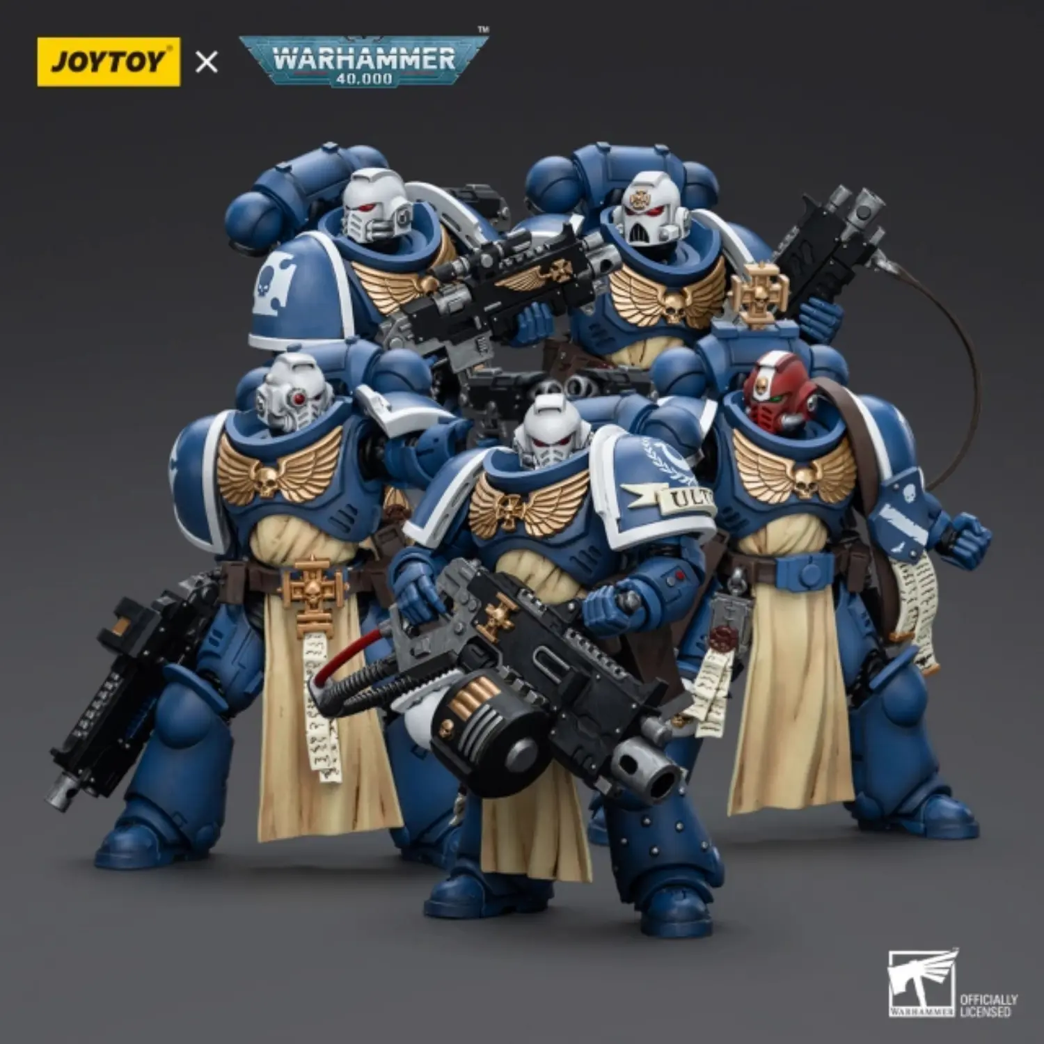 Action Figure - Ultramarines Sternguard Veteran Squad 1 18 - JOYTOY Warhammer 40K Action Figure Ultramarines Sternguard Veteran Squad 1 18 Joytoy Warhammer 40k