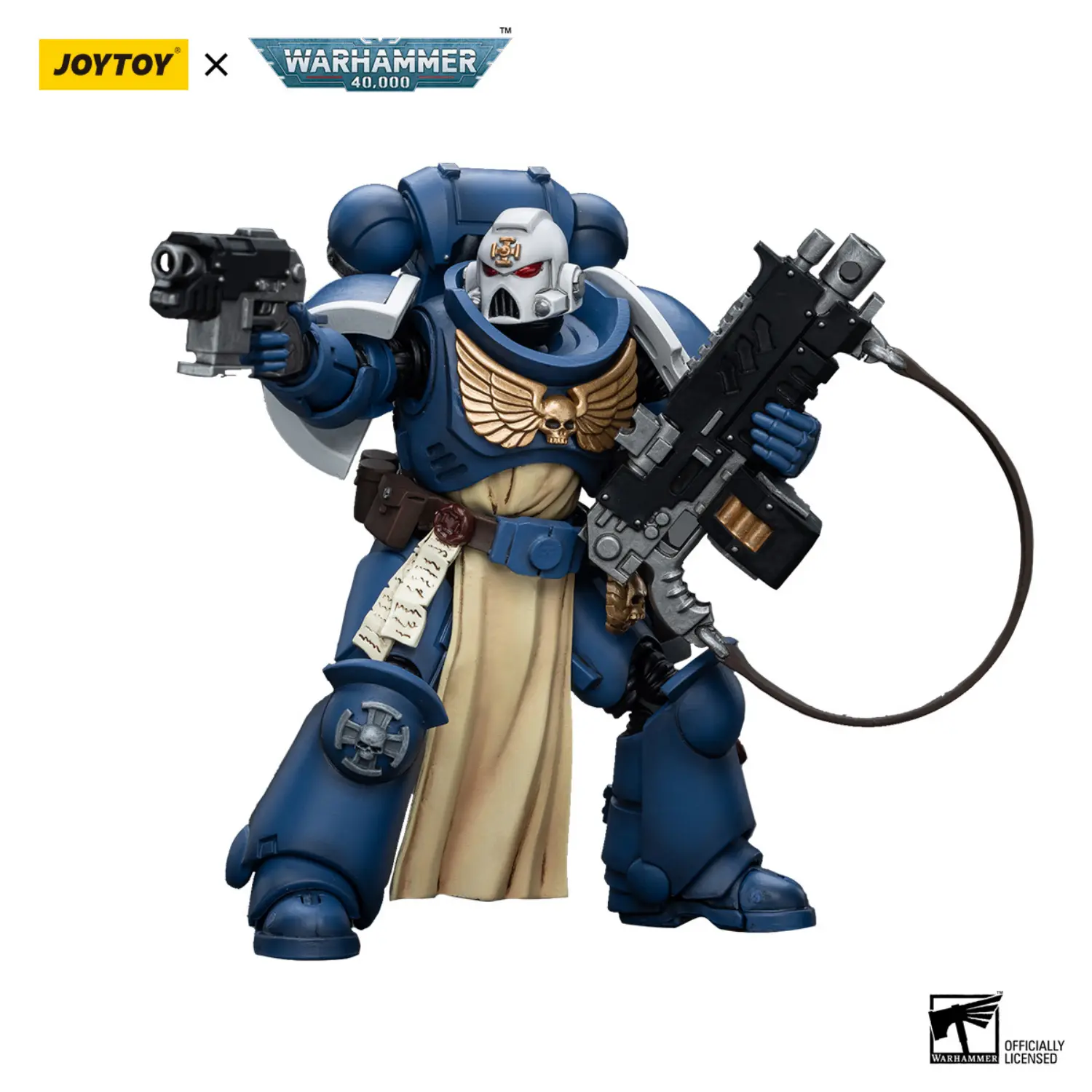 Action Figure - Ultramarines Sternguard Veteran with Auto Bolt Rifle 1 18 - JOYTOY Warhammer 40K in whtie background 3 Action Figure Ultramarines Sternguard Veteran With Auto Bolt Rifle 1 18 Joytoy Warhammer 40k In Whtie Background 3