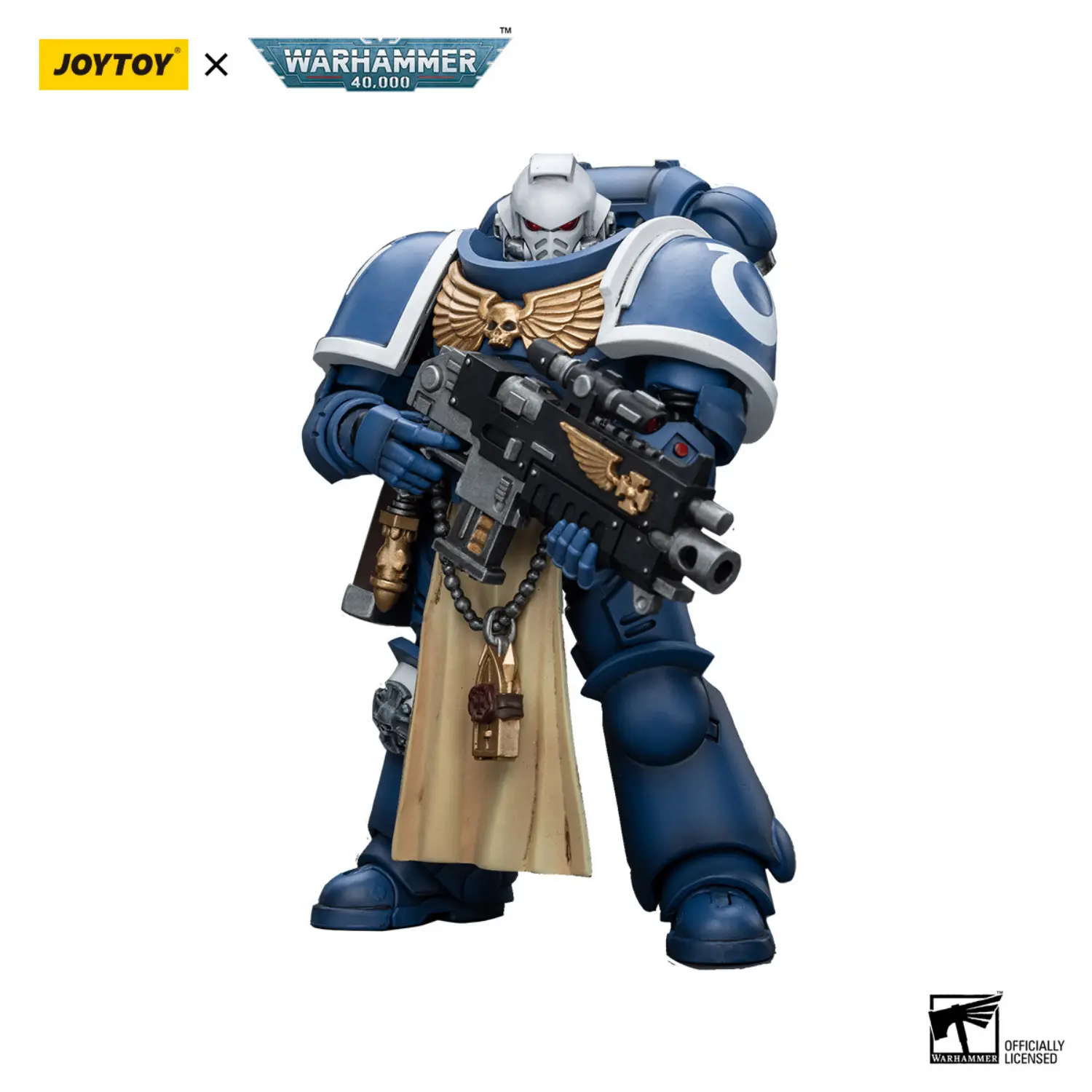 Action Figure Ultramarines Sternguard Veteran With Bolt Rifle 1 18 Joytoy Warhammer 40k 1
