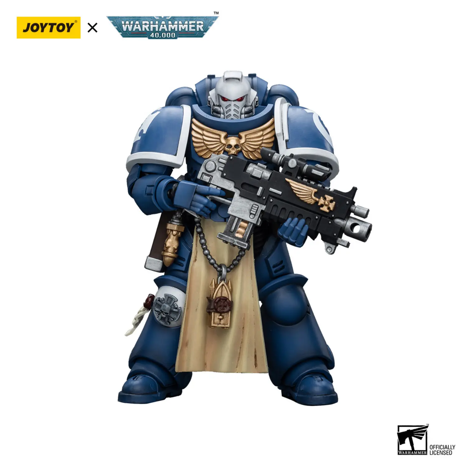 Action Figure Ultramarines Sternguard Veteran With Bolt Rifle 1 18 Joytoy Warhammer 40k 2