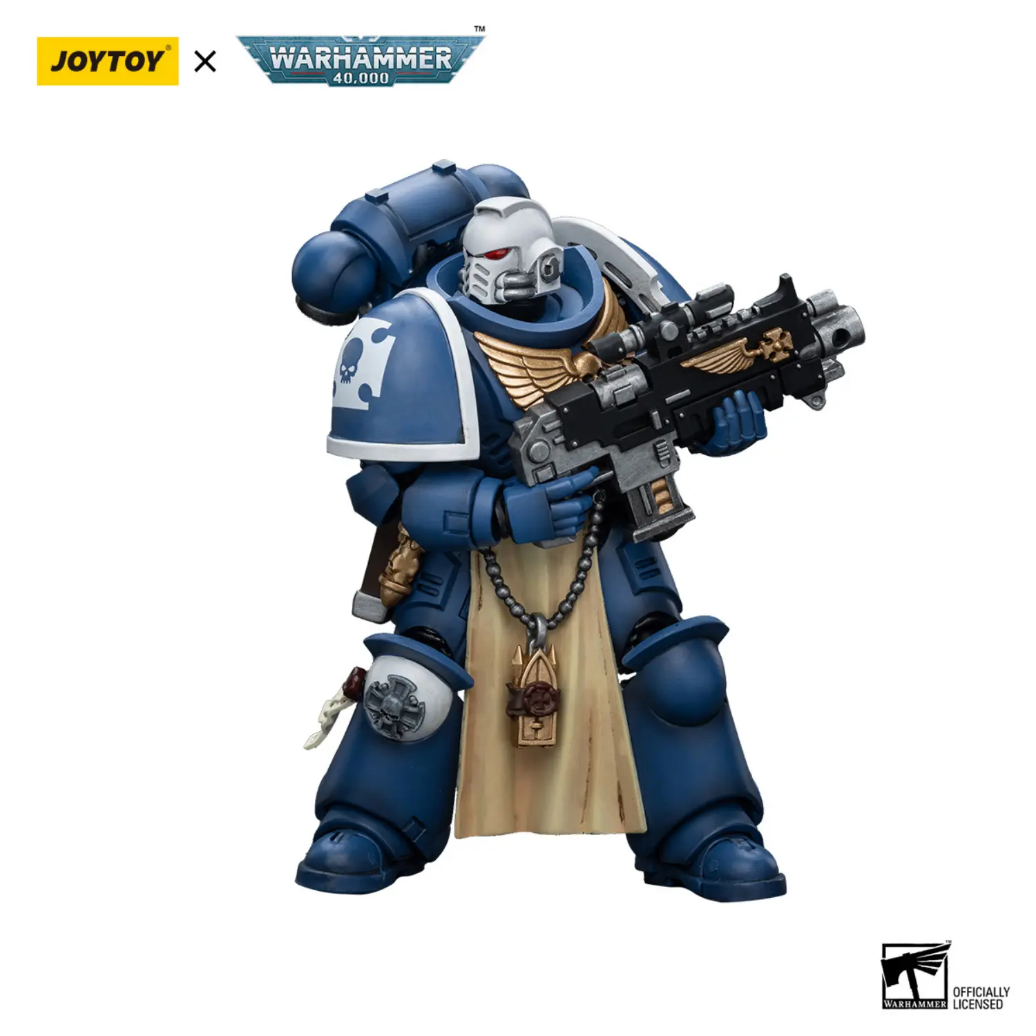 Action Figure Ultramarines Sternguard Veteran With Bolt Rifle 1 18 Joytoy Warhammer 40k 3