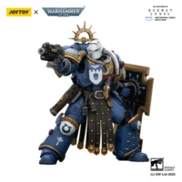 Action Figure - Ultramarines Torvald with Power Sword, Stormshield and Bolt Pistol 1 18 - JOYTOY Warhammer 40K in white background 3 Action Figure Ultramarines Torvald With Power Sword, Stormshield And Bolt Pistol 1 18 Joytoy Warhammer 40k In White Background 3