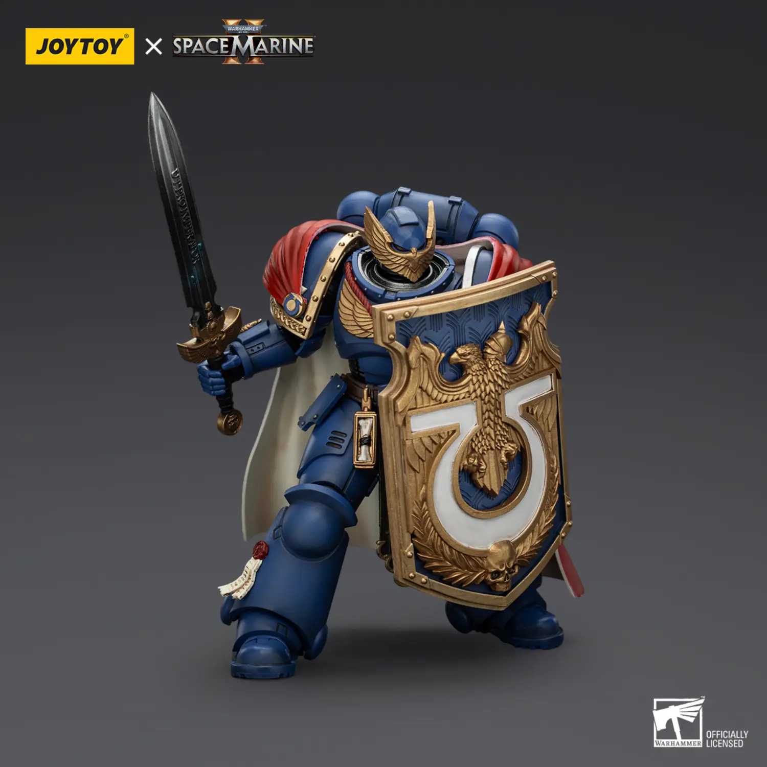 Action Figure Ultramarines Victrix Honour Guard With Storm Shield And Power Sword 1 18 Joytoy Warhammer 40k 3