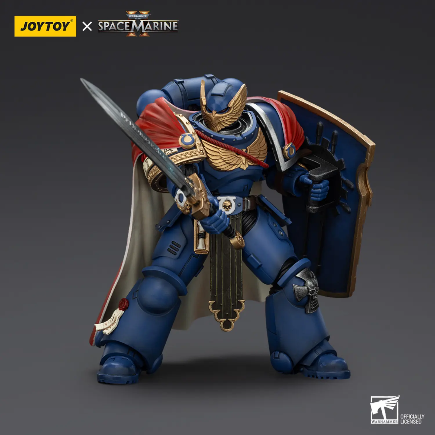 Action Figure Ultramarines Victrix Honour Guard With Storm Shield And Power Sword 1 18 Joytoy Warhammer 40k 4