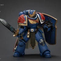Action Figure Ultramarines Victrix Honour Guard With Storm Shield And Power Sword 1 18 Joytoy Warhammer 40k Rectangle Image 10