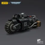 Action Figure Vehicle - Raven Guard Raider-pattern Combat Bike with twin-linked bolt rifles 1/18 - JOYTOY Warhammer 40K