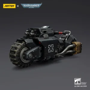 Action Figure Vehicle - Raven Guard Raider-pattern Combat Bike with twin-linked bolt rifles 1 18 - JOYTOY Warhammer 40K Action Figure Vehicle Raven Guard Raider Pattern Combat Bike With Twin Linked Bolt Rifles 1 18 Joytoy Warhammer 40k