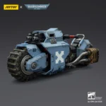 Action Figure Vehicle - Space Wolves Raider-pattern Combat Bike with twin-linked bolt rifles 1/18 - JOYTOY Warhammer 40K