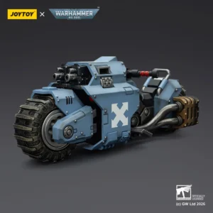 Action Figure Vehicle - Space Wolves Raider-pattern Combat Bike with twin-linked bolt rifles 1 18 - JOYTOY Warhammer 40K Action Figure Vehicle Space Wolves Raider Pattern Combat Bike With Twin Linked Bolt Rifles 1 18 Joytoy Warhammer 40k