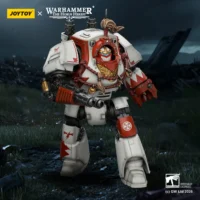 Action Figure - White Scars Contemptor Dreadnought 1 18 - JOTYOY Warhammer The Horus Heresy in dark background Action Figure White Scars Contemptor Dreadnought 1 18 Jotyoy Warhammer The Horus Heresy In Dark Background