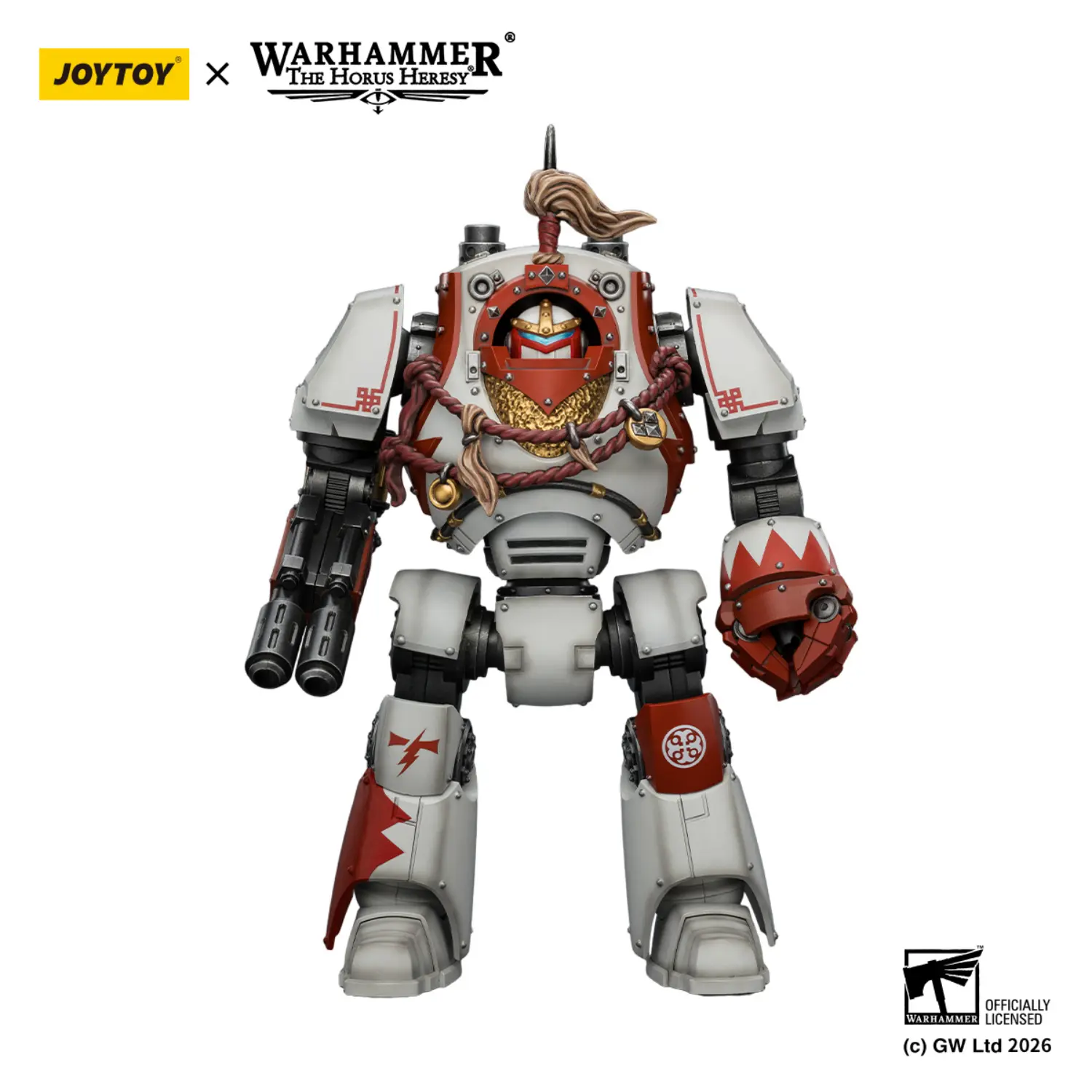 Action Figure - White Scars Contemptor Dreadnought 1 18 - JOTYOY Warhammer The Horus Heresy in white background 1 Action Figure White Scars Contemptor Dreadnought 1 18 Jotyoy Warhammer The Horus Heresy In White Background 1