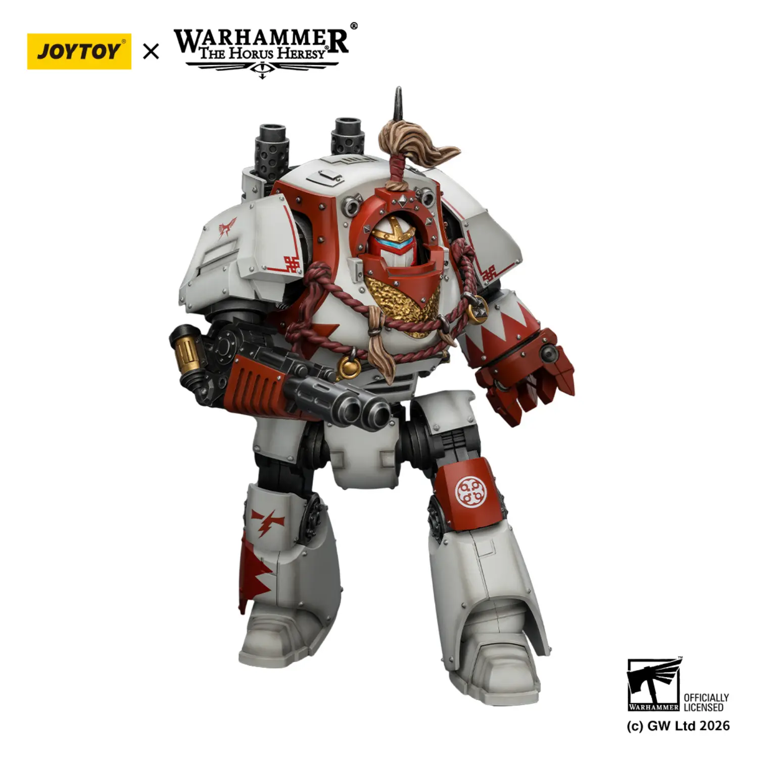 Action Figure - White Scars Contemptor Dreadnought 1 18 - JOTYOY Warhammer The Horus Heresy in white background 4 Action Figure White Scars Contemptor Dreadnought 1 18 Jotyoy Warhammer The Horus Heresy In White Background 4