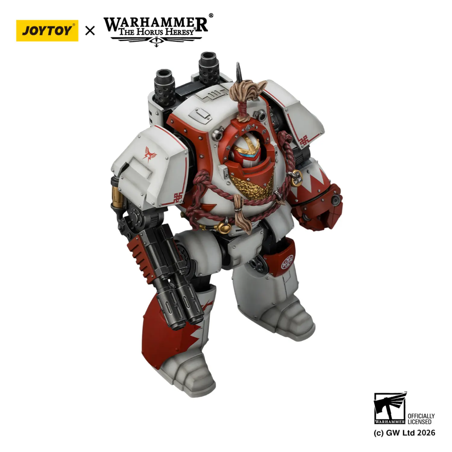 Action Figure - White Scars Contemptor Dreadnought 1 18 - JOTYOY Warhammer The Horus Heresy in white background 6 Action Figure White Scars Contemptor Dreadnought 1 18 Jotyoy Warhammer The Horus Heresy In White Background 6